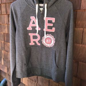 PARTY PRICE: Aéropostale Zippered Hoodie -NWT - Size L